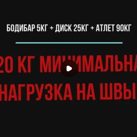 Испытание на прочность наколенники CYGNUS серии "Fit" 7 мм.